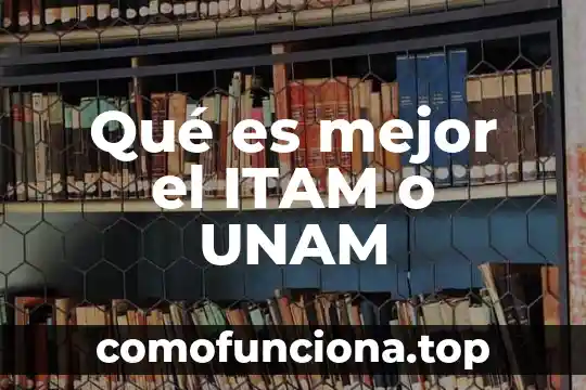 Para que es la hoja de datos estadísticos unam 4 Qué es mejor el ITAM o UNAM