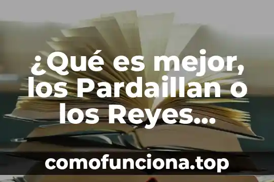 Que es historia para marco antonio perez de los reyes 3 ¿Qué es mejor, los Pardaillan o los Reyes Malditos?