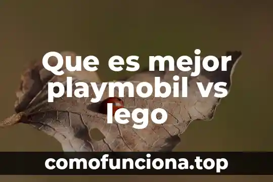 Que es mejor rezar u orar 5 Que es mejor playmobil vs lego