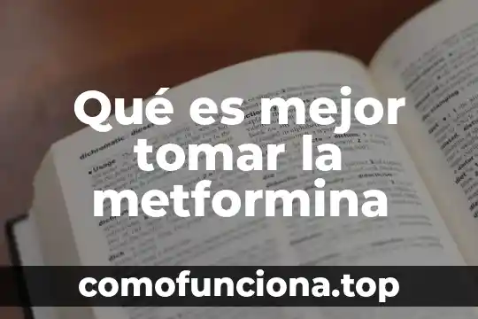 Que es bueno tomar para resequedad del parpado 5 Qué es mejor tomar la metformina