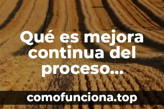 Que es lo que se estudiar para ser enfermero 5 Qué es mejora continua del proceso enfermero