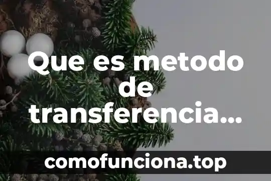 Qué es un método en matemáticas 3 Que es metodo de transferencia de calor depende del color