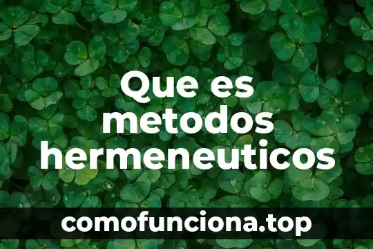 Qué es transmisión métodos anticonceptivos 6 Que es metodos hermeneuticos