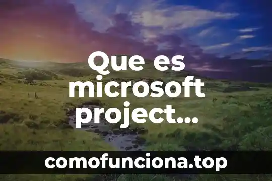 Cuna termica que es y caracteristicas 3 Que es microsoft project caracteristicas