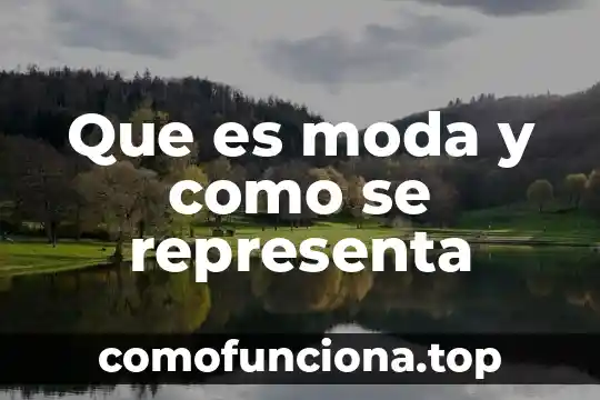 Qué es conciencia organizacional 6 Que es moda y como se representa