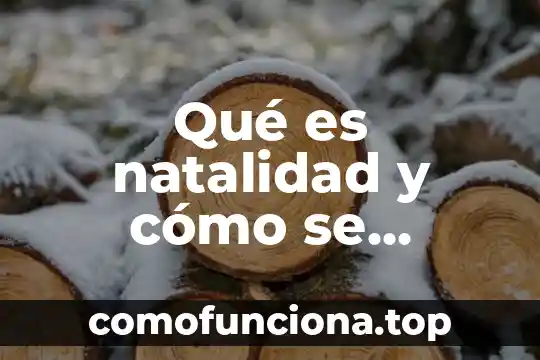 Que es el sma y como se calcula 3 Qué es natalidad y cómo se calcula