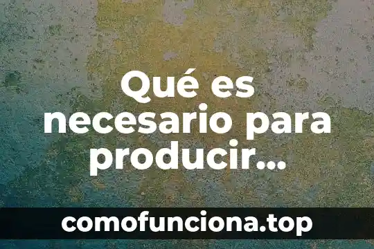 Para que es necesario estudiar el comportamiento animal 4 Qué es necesario para producir música