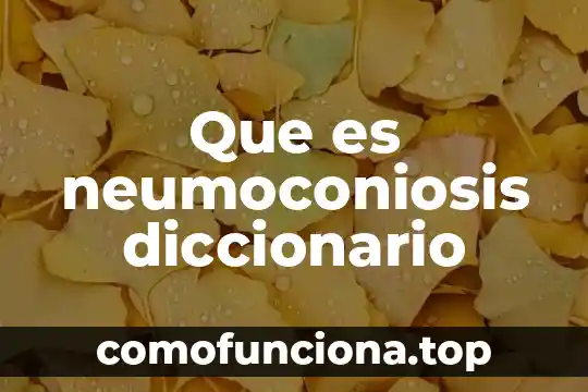 Que es zopenco diccionario 4 Que es neumoconiosis diccionario