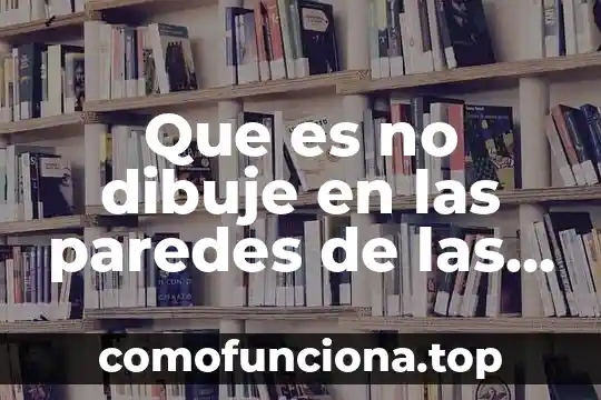 Que es un ser político 3 Que es no dibuje en las paredes de las mesas