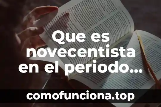Periodo de incubación que es 8 Que es novecentista en el periodo entre guerras