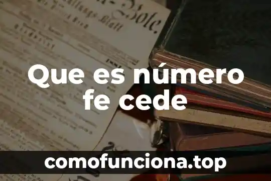 Aceite colza para que es 3 Que es número fe cede