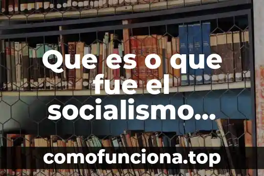 Vascupatía diabética que es 6 Que es o que fue el socialismo utópico