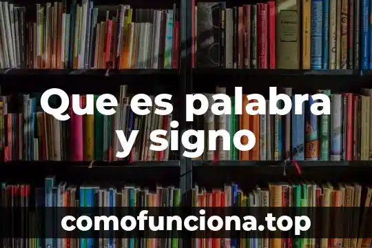 Qué es el carter en una máquina 4 Que es palabra y signo