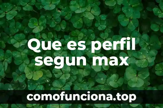 Que es el materialismo dialectico segun max 6 Que es perfil segun max