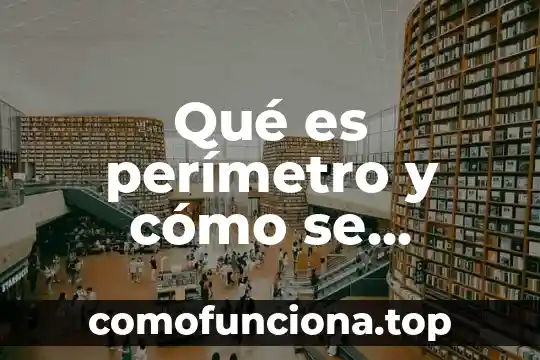 Ejemplo que es perimetro en una figura 3 Qué es perímetro y cómo se calcula