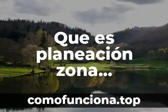 Que es la consistencia economica 3 Que es planeación zona economica