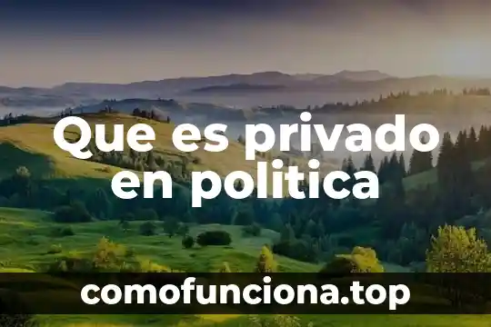 Que es un número telefónico privado 8 Que es privado en politica
