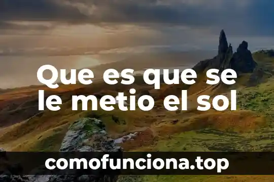 Qué es el mallado en SOL 5 Que es que se le metio el sol
