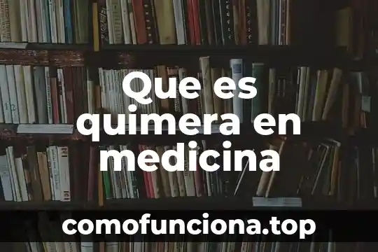 Qué es la conciencia en medicina 5 Que es quimera en medicina