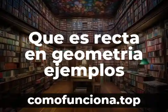 Que es el punto medio de un segmento de recta 5 Que es recta en geometria ejemplos