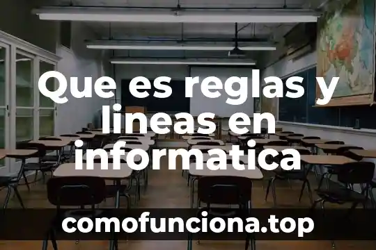 Voleibol que es significado y sus reglas 7 Que es reglas y lineas en informatica