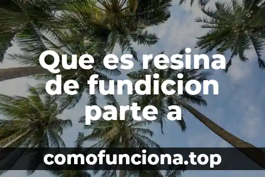 Que es el principio de instancia de parte agraviada 6 Que es resina de fundicion parte a