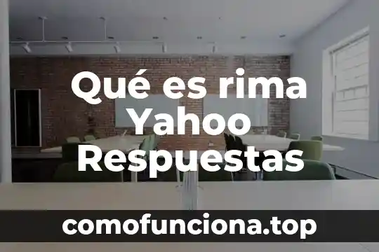 Que es tristeza yahoo respuestas 5 Qué es rima Yahoo Respuestas