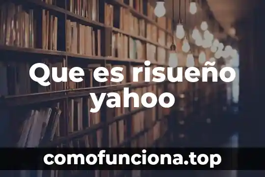 Que es cargo de conciencia yahoo 7 Que es risueño yahoo