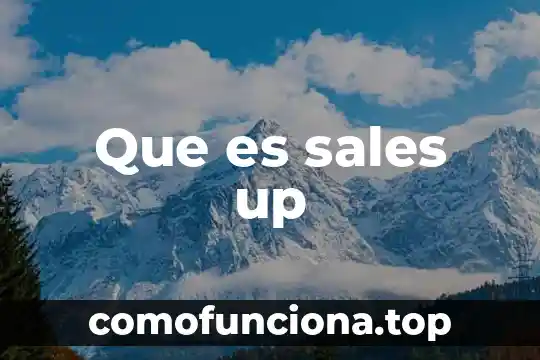 Que es la planta arq 4 Que es sales up