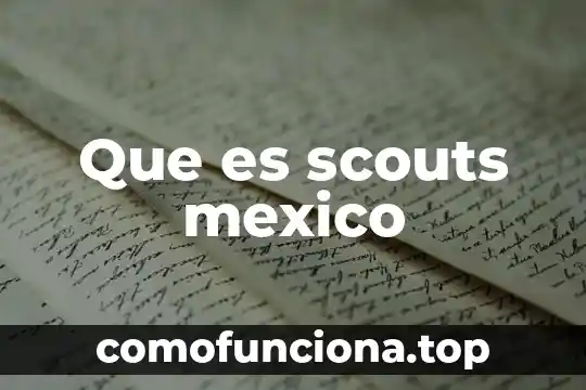 Que es número fe cede 5 Que es scouts mexico