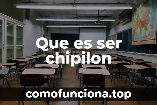 Que es no ser discriminado sustantiva 3 Que es ser chipilon