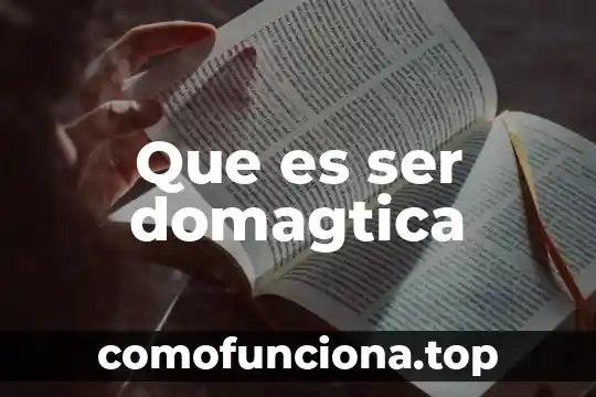 Que es ser ebanista 4 Que es ser domagtica