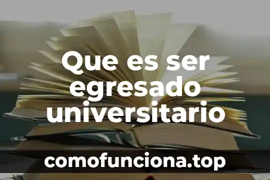 Que es ser rider profesional 3 Que es ser egresado universitario