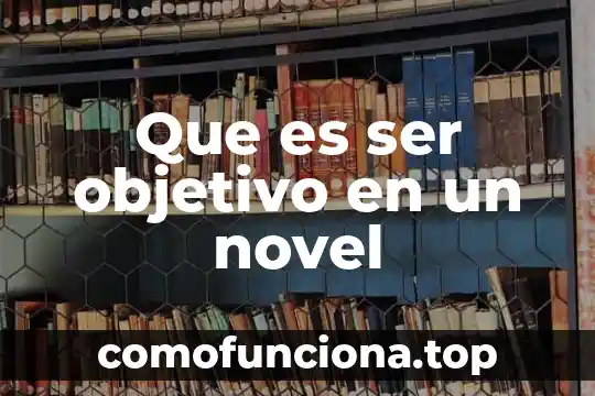 Que es ser medico criminalista 7 Que es ser objetivo en un novel