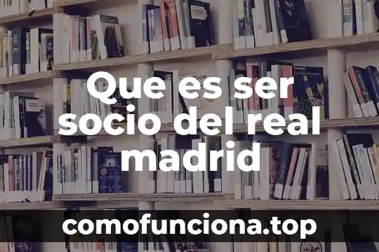 Que es ser poliglota 5 Que es ser socio del real madrid