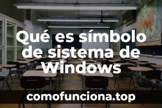 Que es una ventana de windows y sus funciones 7 Qué es símbolo de sistema de Windows