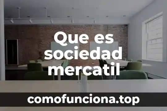 Diccionario que es desfachatez 3 Que es sociedad mercatil