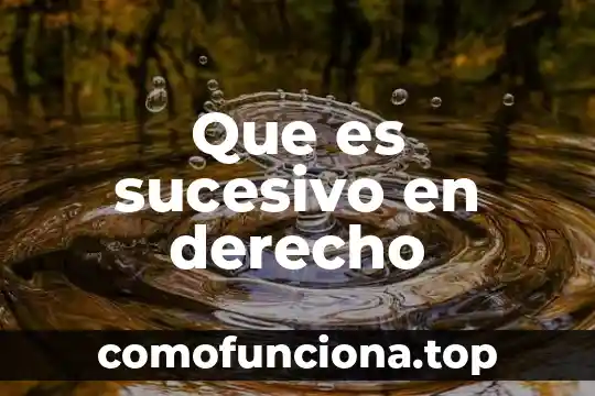 Que es la idea teocentrica del derecho 4 Que es sucesivo en derecho