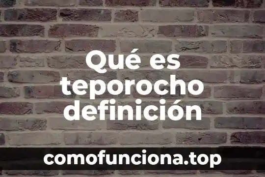 Qué es inherentes definición 3 Qué es teporocho definición
