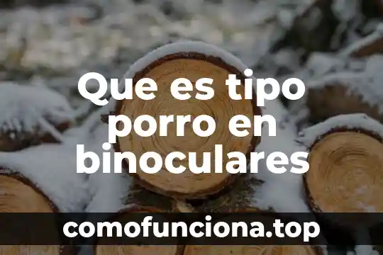 Que es el na2s tipo de compuesto 6 Que es tipo porro en binoculares