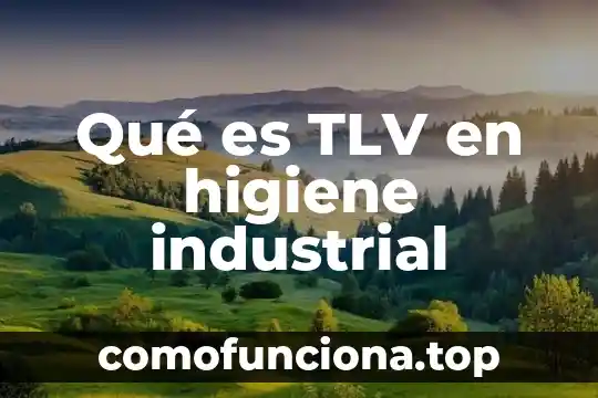 Qué es una planta trituradora industrial 7 Qué es TLV en higiene industrial