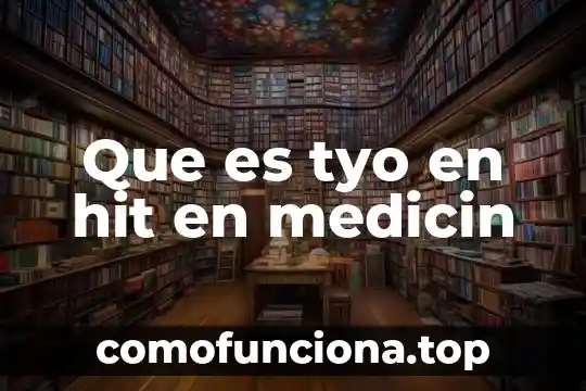 Qué es banza comercial 8 Que es tyo en hit en medicin