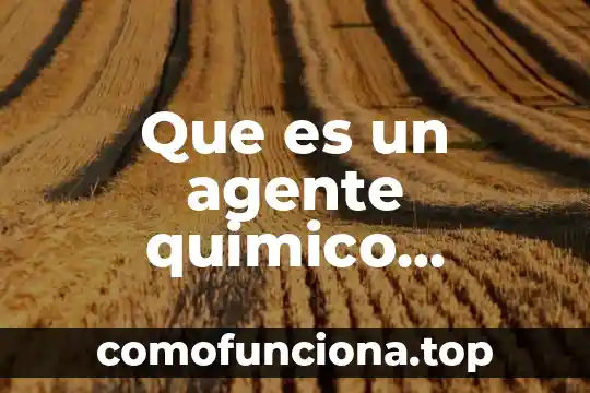 Que es movimiento isometricos 7 Que es un agente quimico contaminante