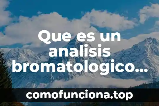 Que es el analisis de datos en una tesis 4 Que es un analisis bromatologico estudios cientificos