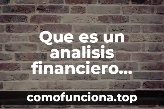 Que es el aprendizaje motor redalyc 5 Que es un analisis financiero autores