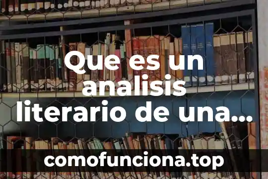 Que es una obra de arte bidimensional 6 Que es un analisis literario de una obra