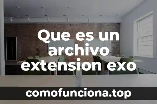 Que es el concepto de fisica se llama extension 5 Que es un archivo extension exo