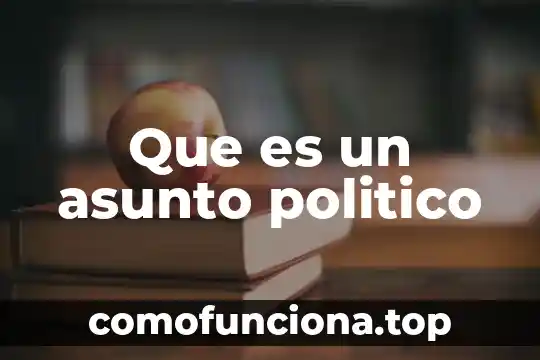Que es un harakiri politico 8 Que es un asunto politico