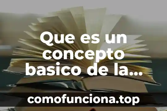 Que es una estructura secuencial en programacion 5 Que es un concepto basico de la programacion