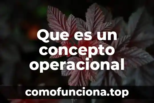 Qué es fobia tener miedo a los espacios cerrados 7 Que es un concepto operacional